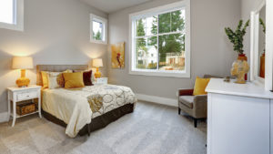 decorating a guest room with cort furniture outlet